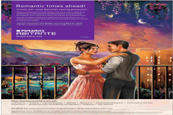 Puraniks Abitante with Juliet balconies is nearing possession in Pune